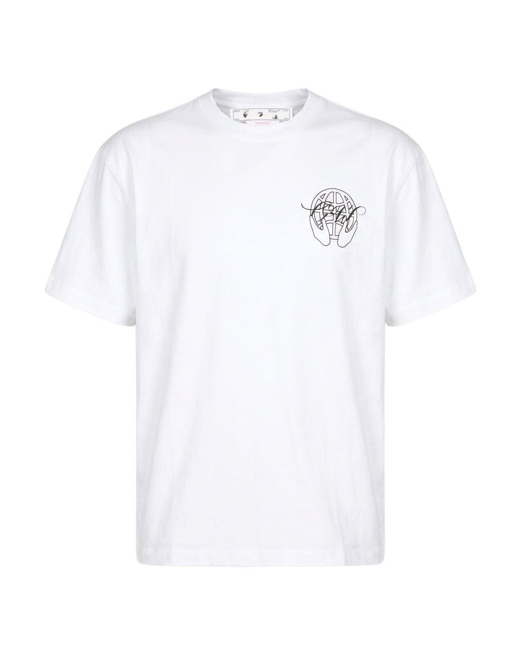 Off-White c/o Virgil Abloh White T-Shirt Cotton for men