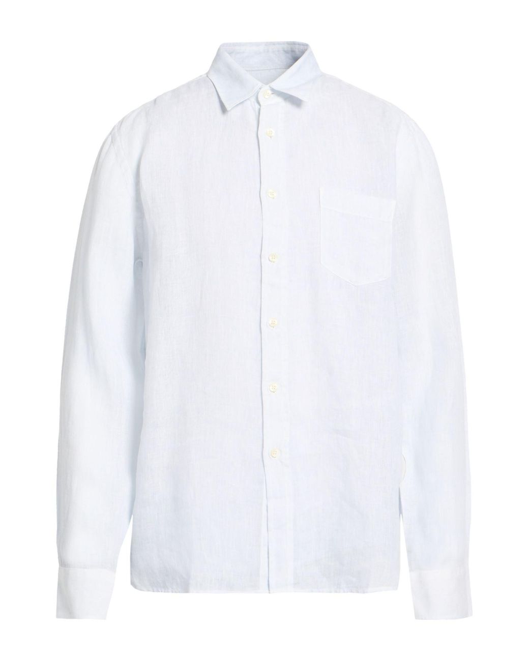120% Lino White Shirt for men