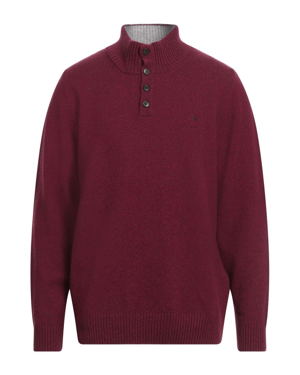 Brooksfield Red Turtleneck for men
