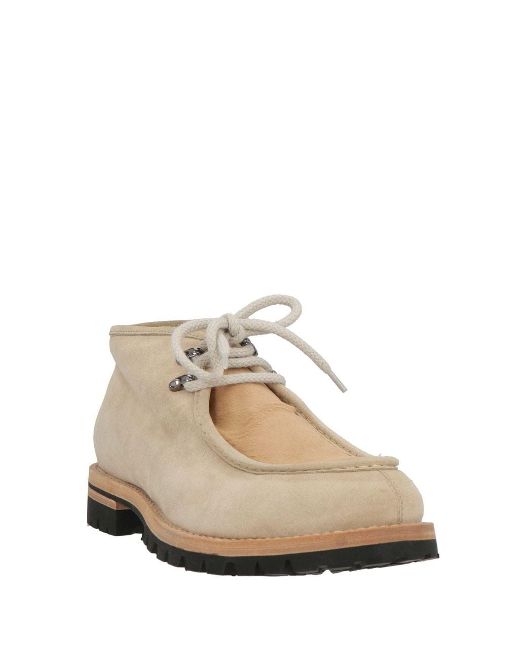 Eleventy Natural Ankle Boots Leather for men