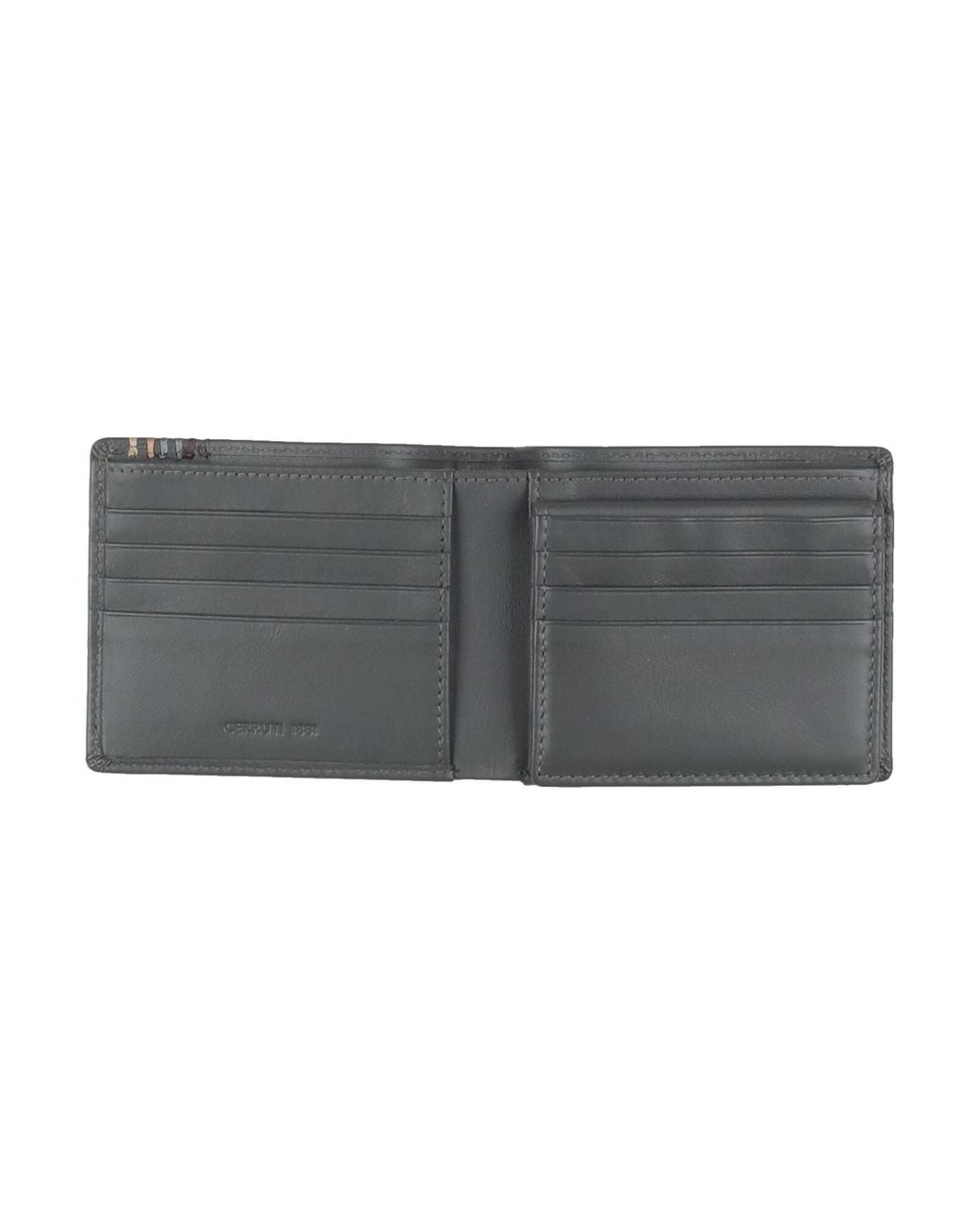 Cerruti 1881 Gray Wallet Calfskin for men