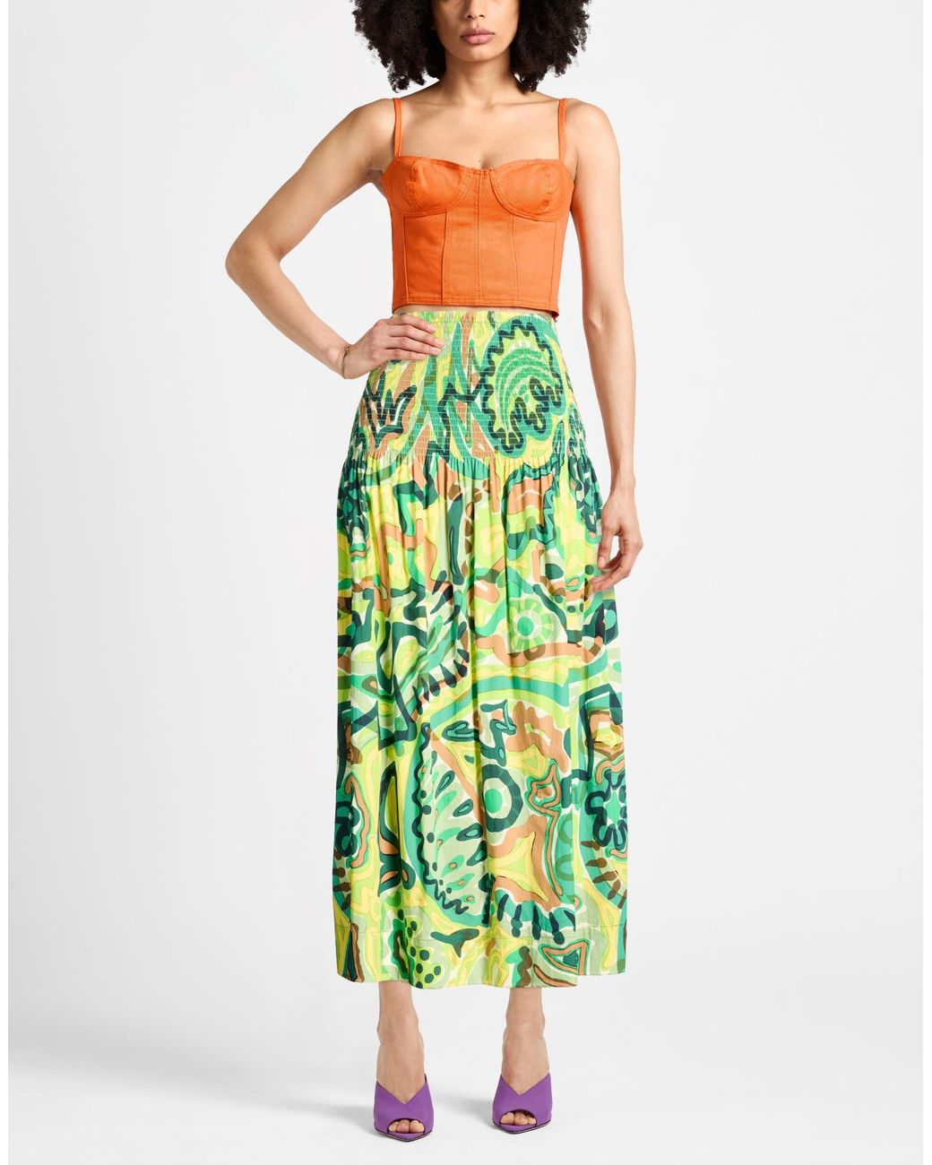 Simon Miller Green Maxi Skirts