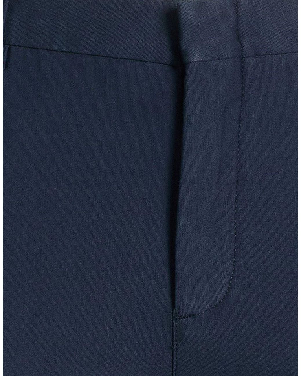 Eleventy Blue Platinum Pants Cotton, Polyamide, Elastane for men