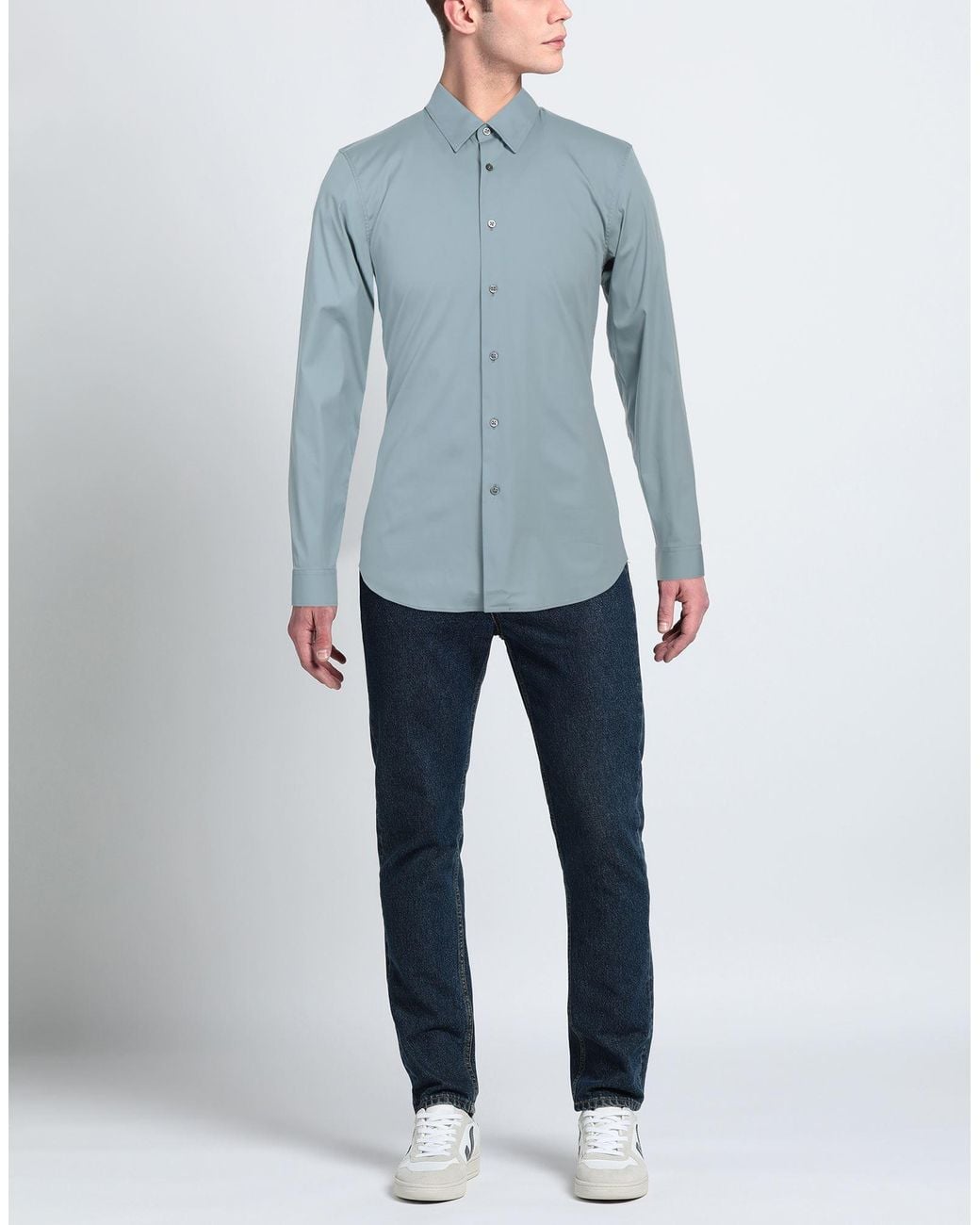 Jil Sander Blue Shirt for men
