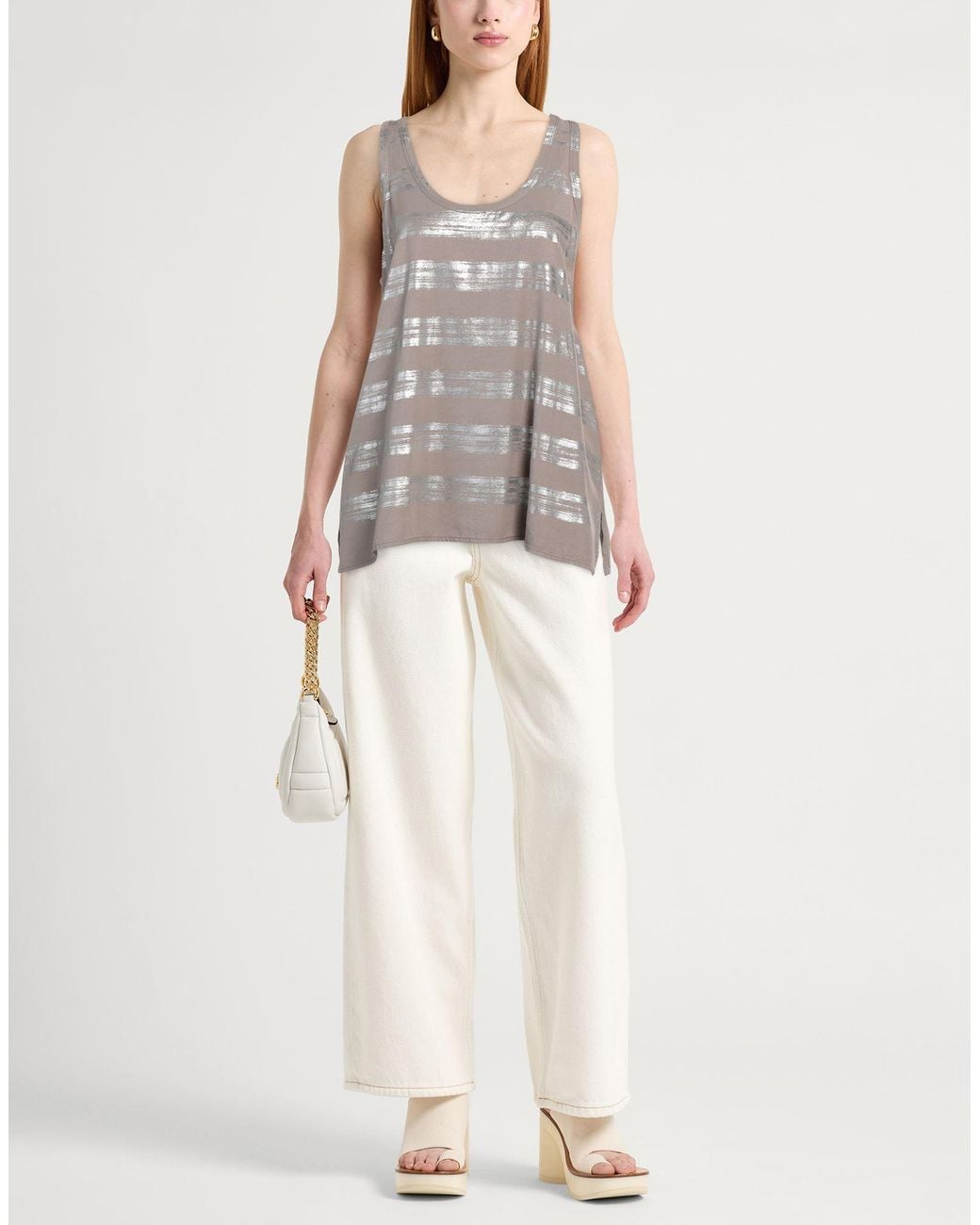 8pm Gray Top