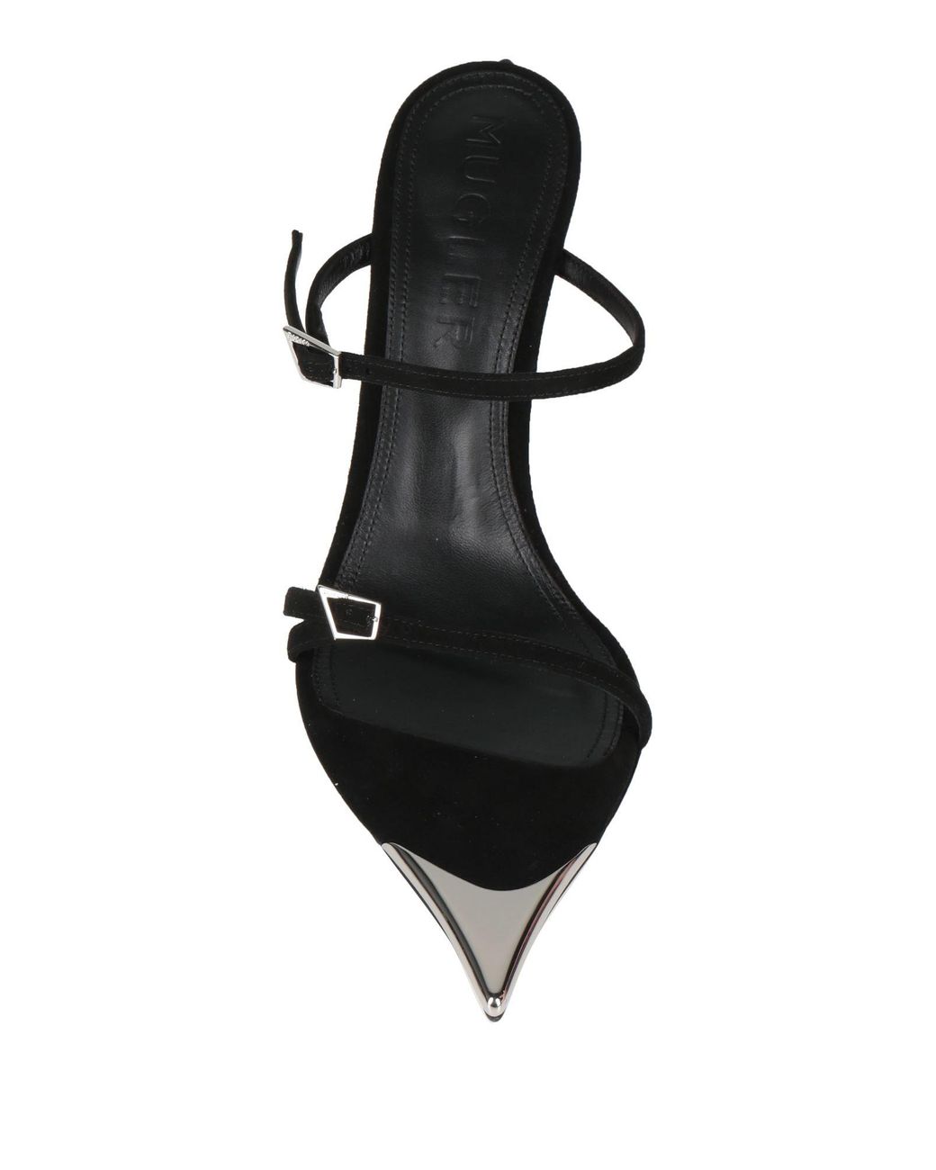 Mugler Black Sandals