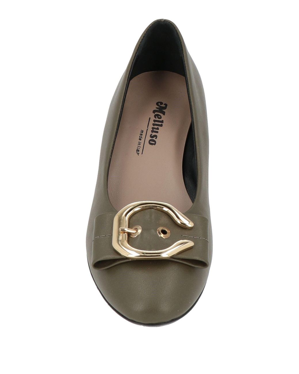 Melluso Gray Pumps Leather