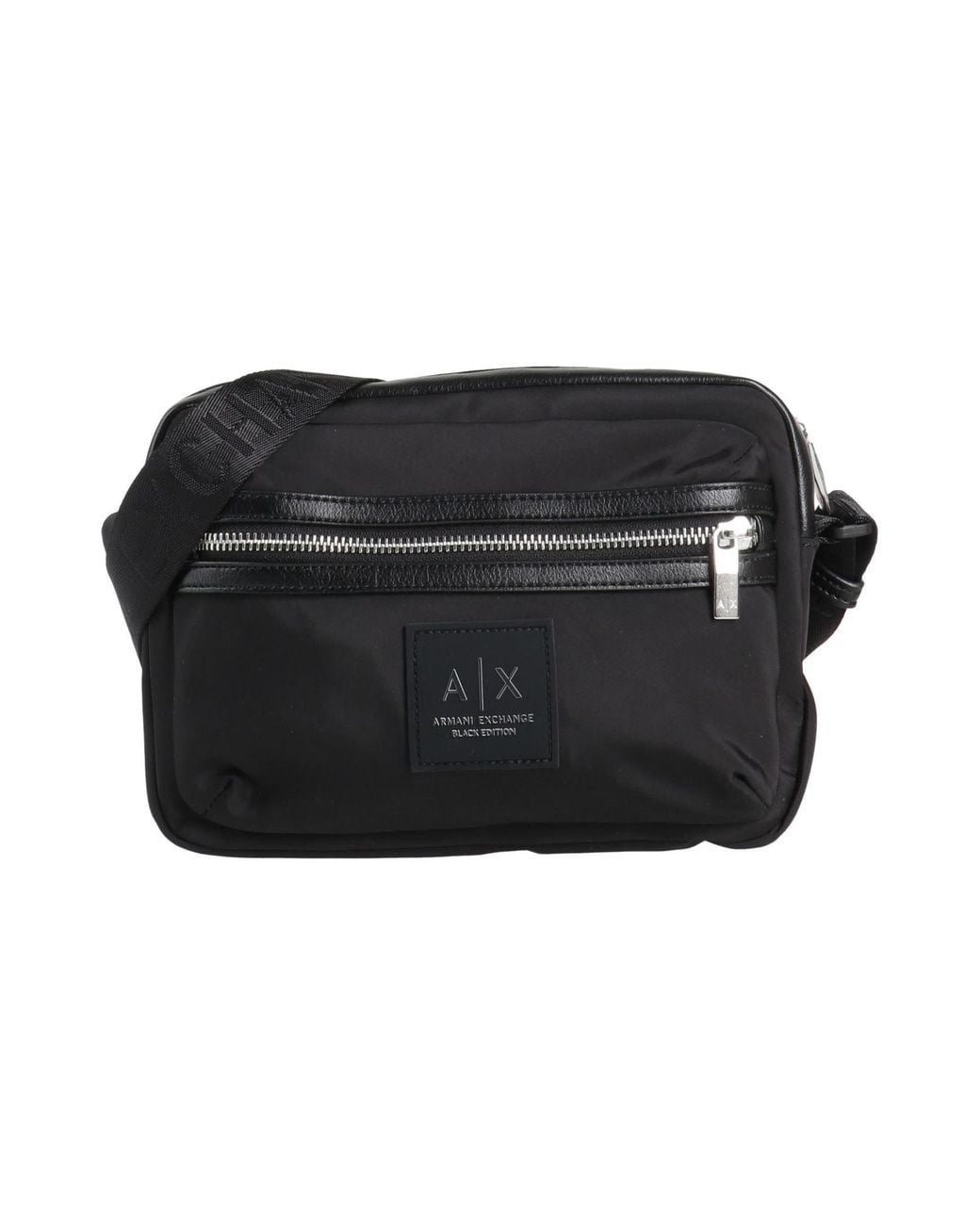 ARMANI EXCHANGE Black Cross-Body Bag for men