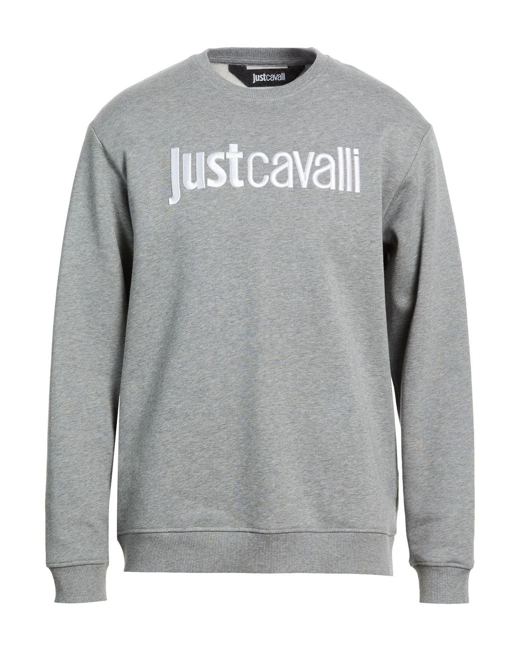 Just Cavalli Gray Sweatshirts for men