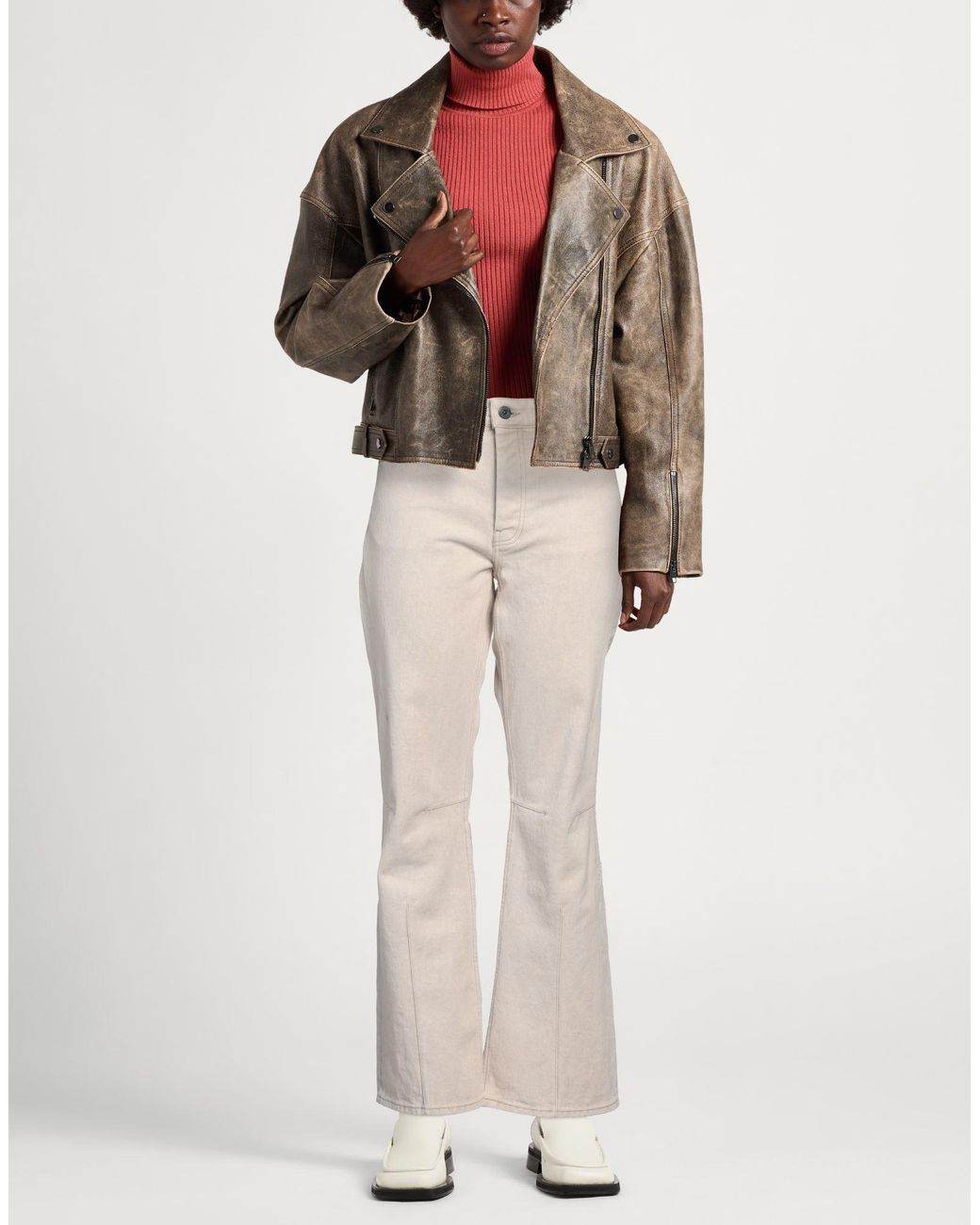 Our Legacy Natural Sand Jeans Cotton, Steel