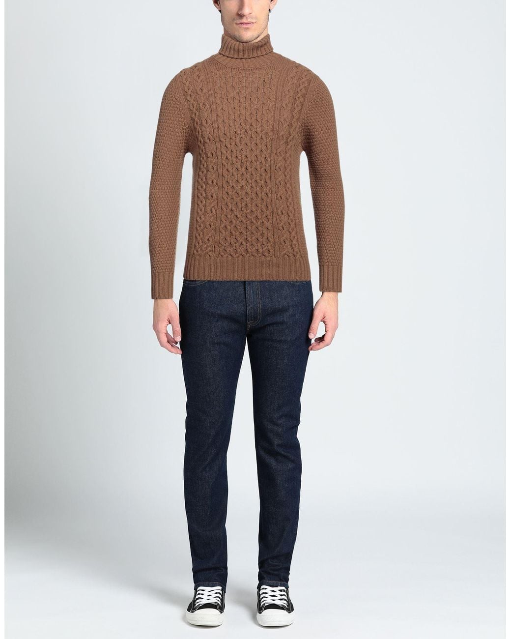 Drumohr Black Turtleneck for men