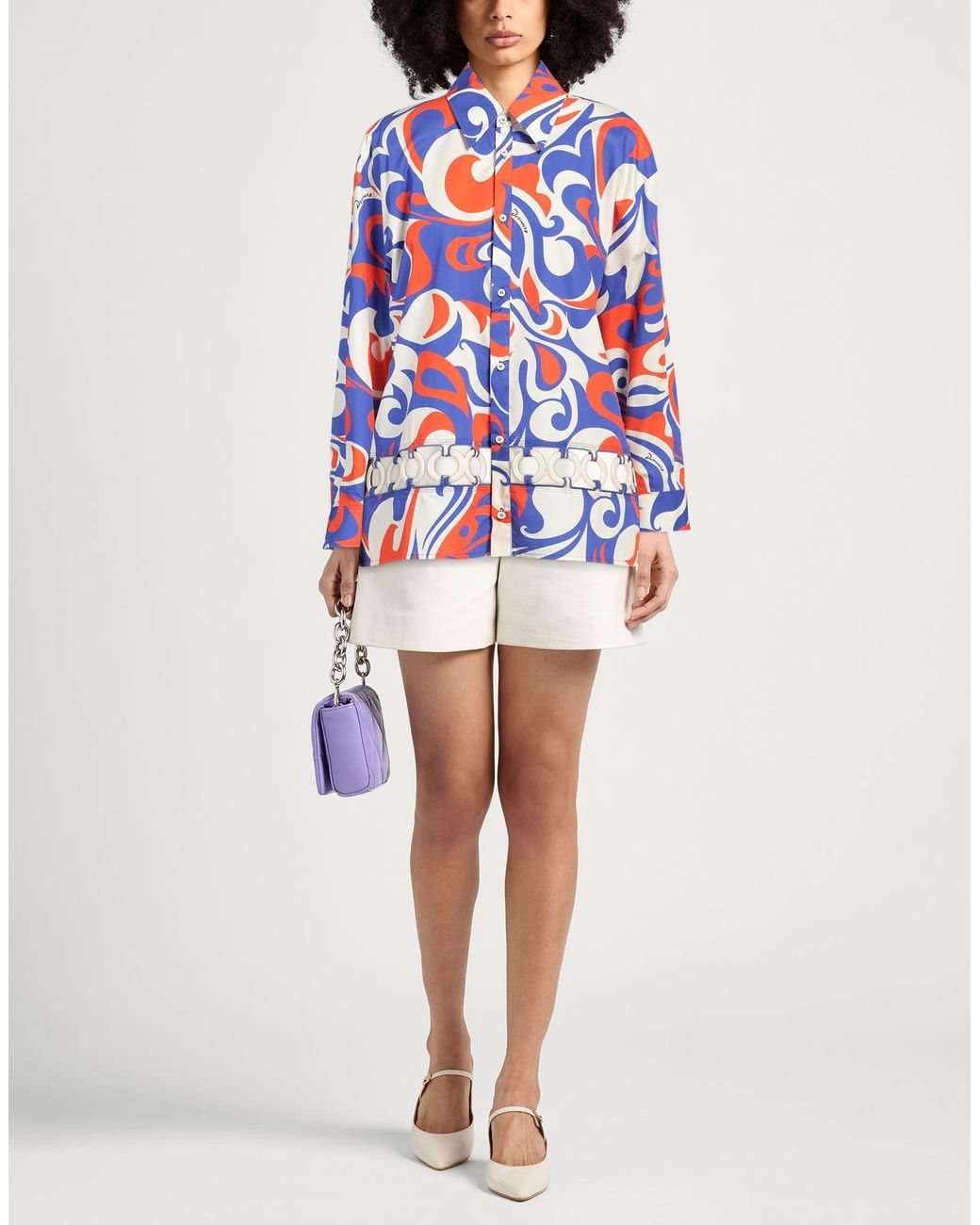 DSquared² Blue Shirt Cotton, Acrylic