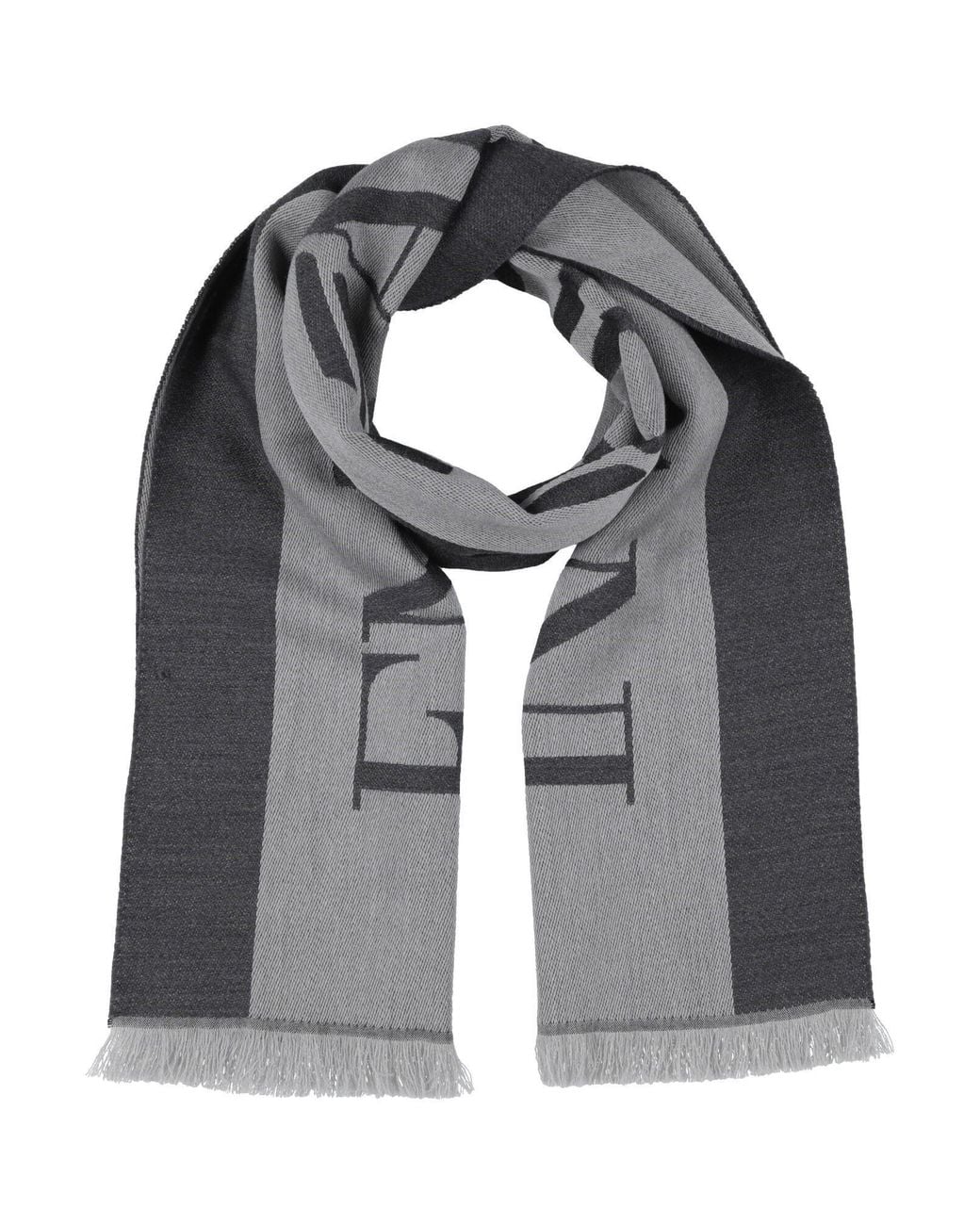 Emporio Armani Gray Scarves for men