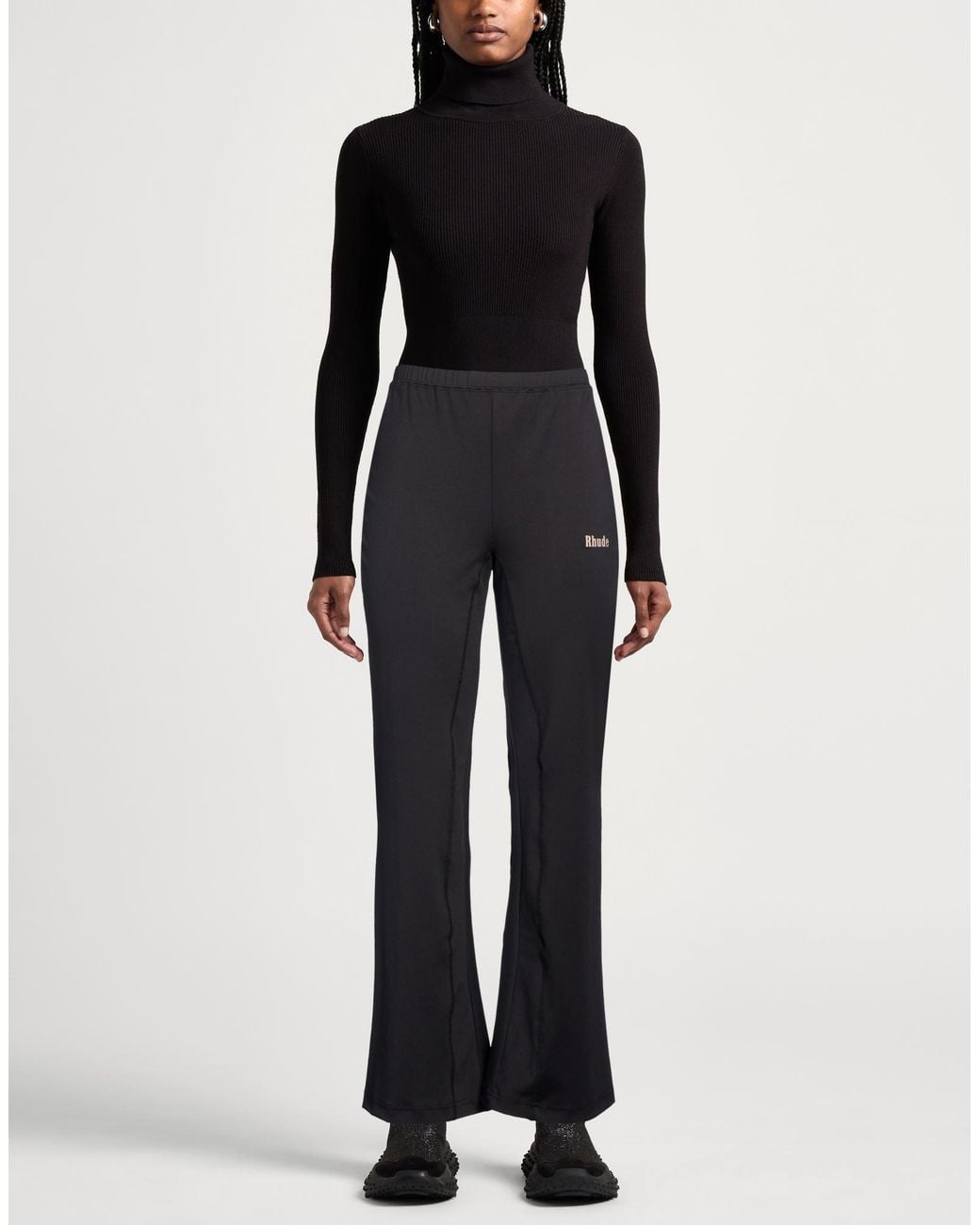 Rhude Blue Pants Polyester, Elastane