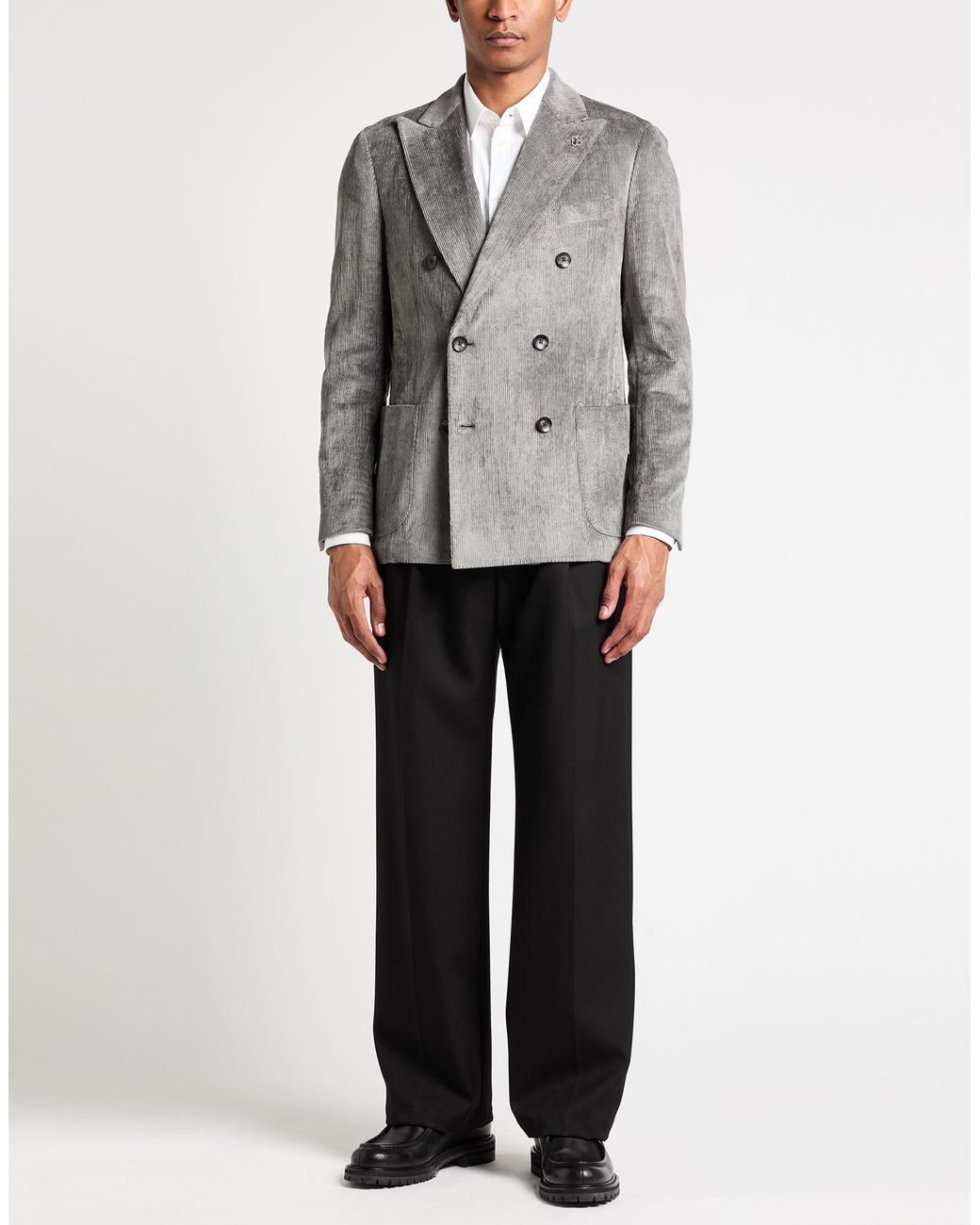 Lardini Gray Blazer for men