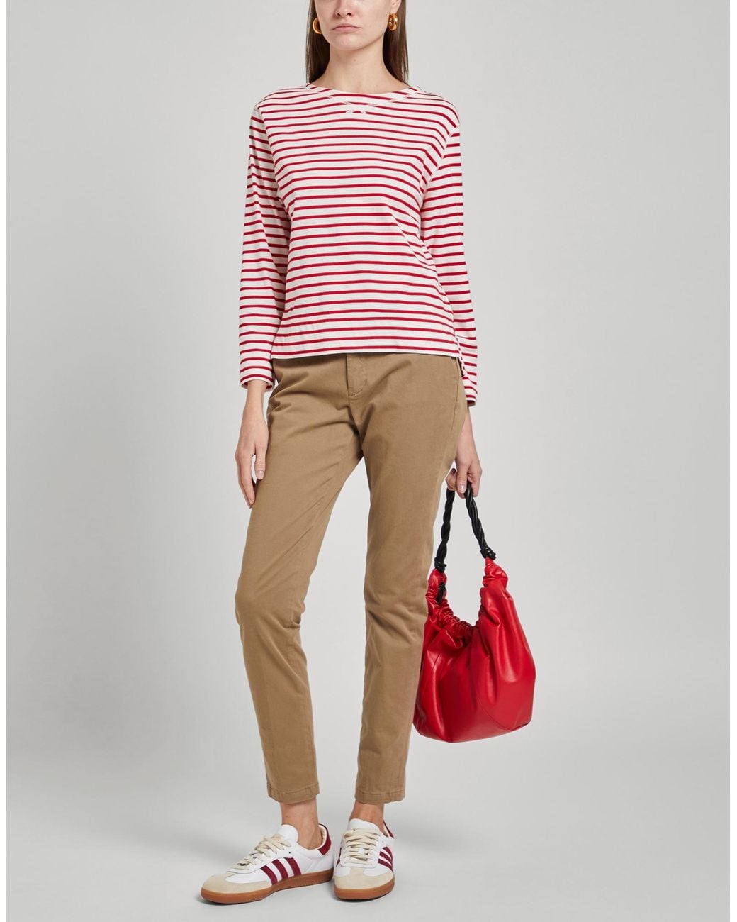 Yan Simmon Natural Pants Cotton, Elastane