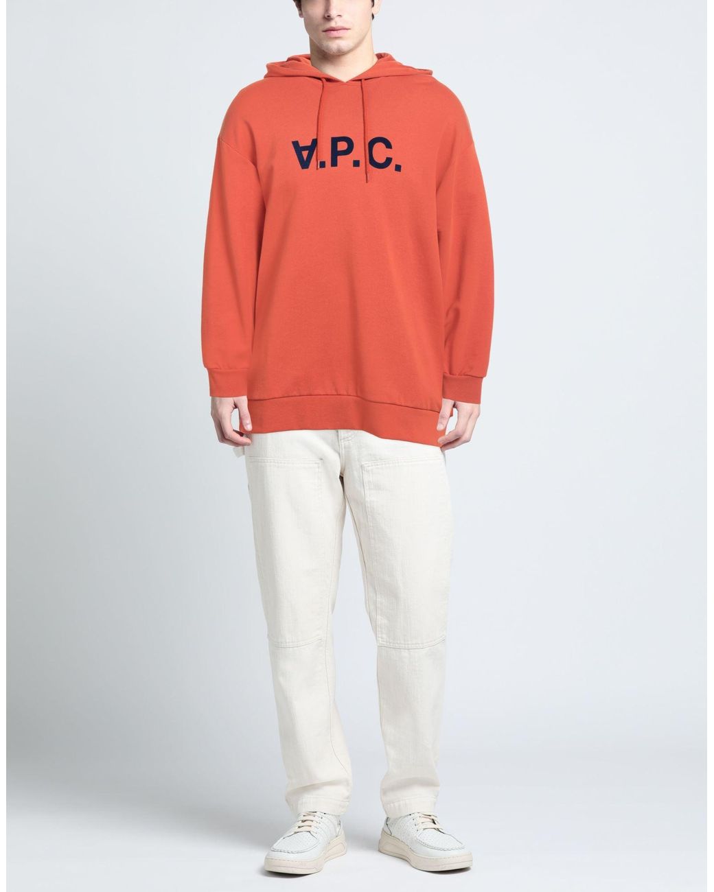 A.P.C. Orange Sweatshirt for men
