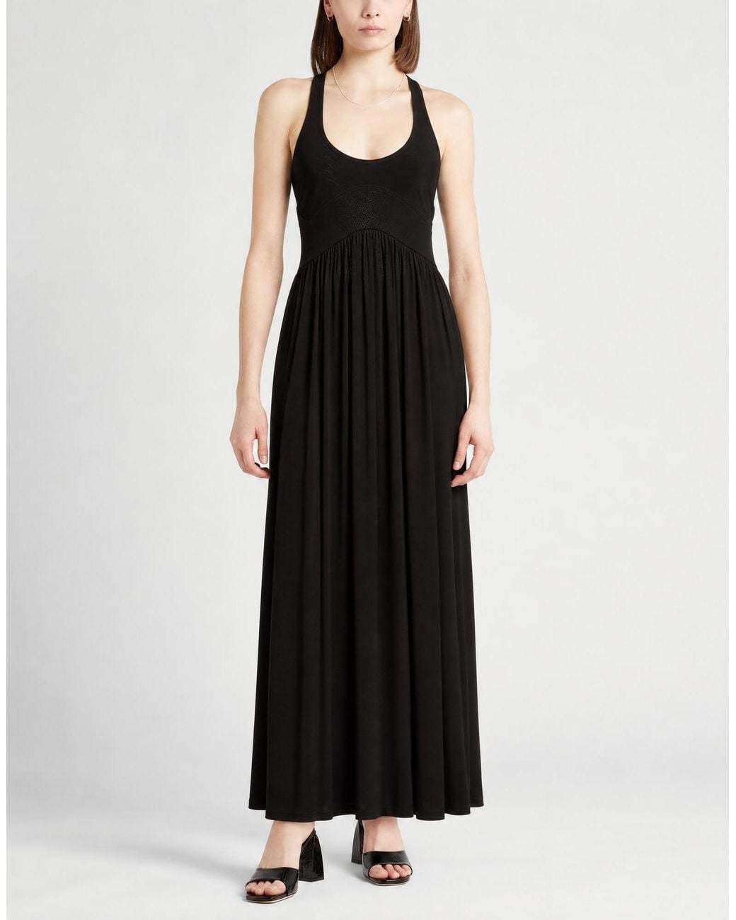 Sportmax Black Maxi Dress