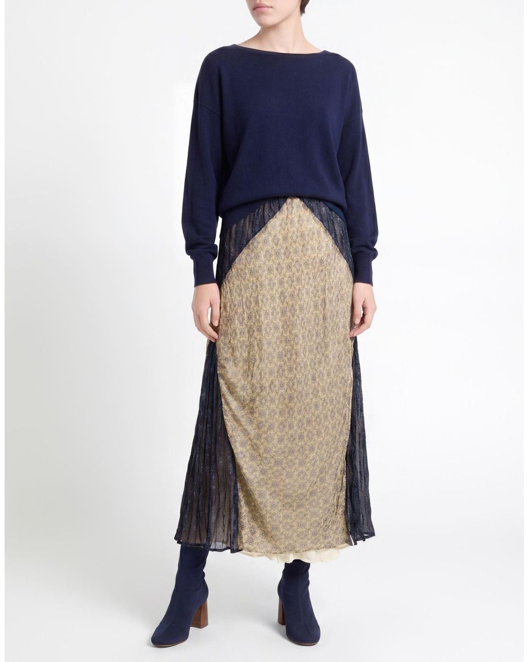 Rag & Bone Natural Maxi Skirt