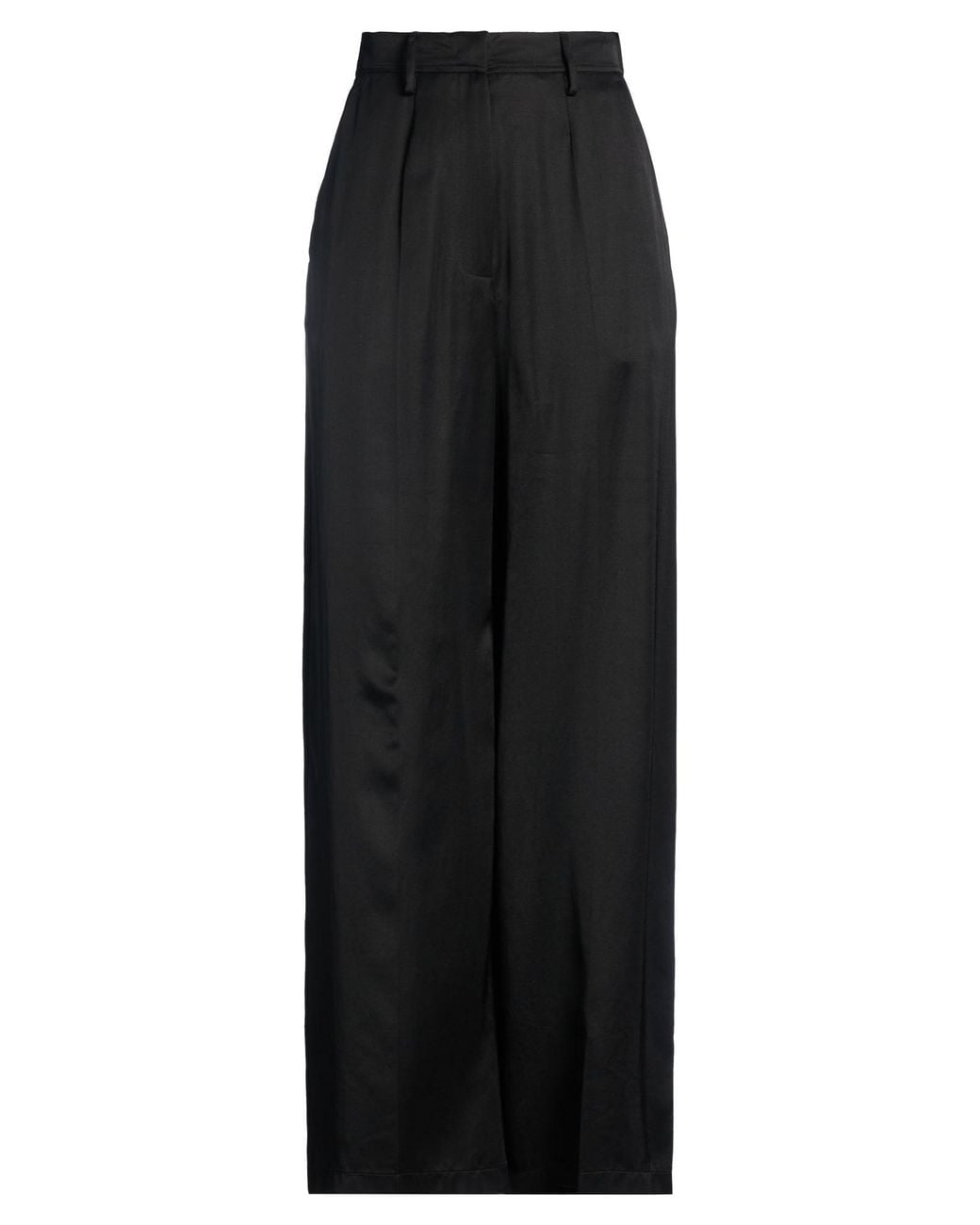 Forte_forte Black Pants Viscose, Wool