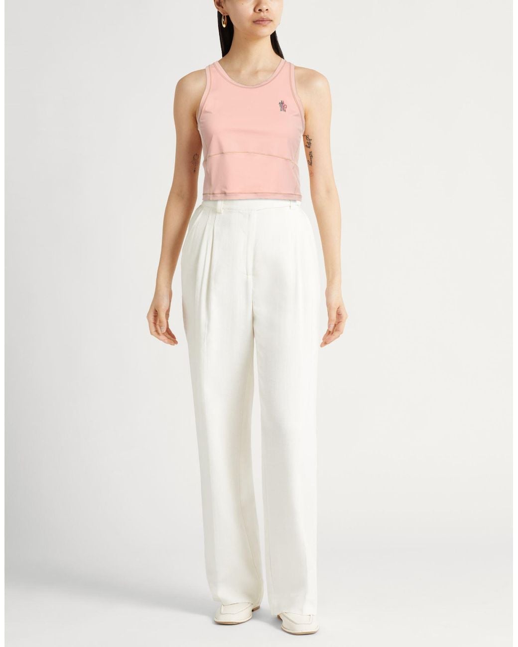 Top Moncler de color Pink