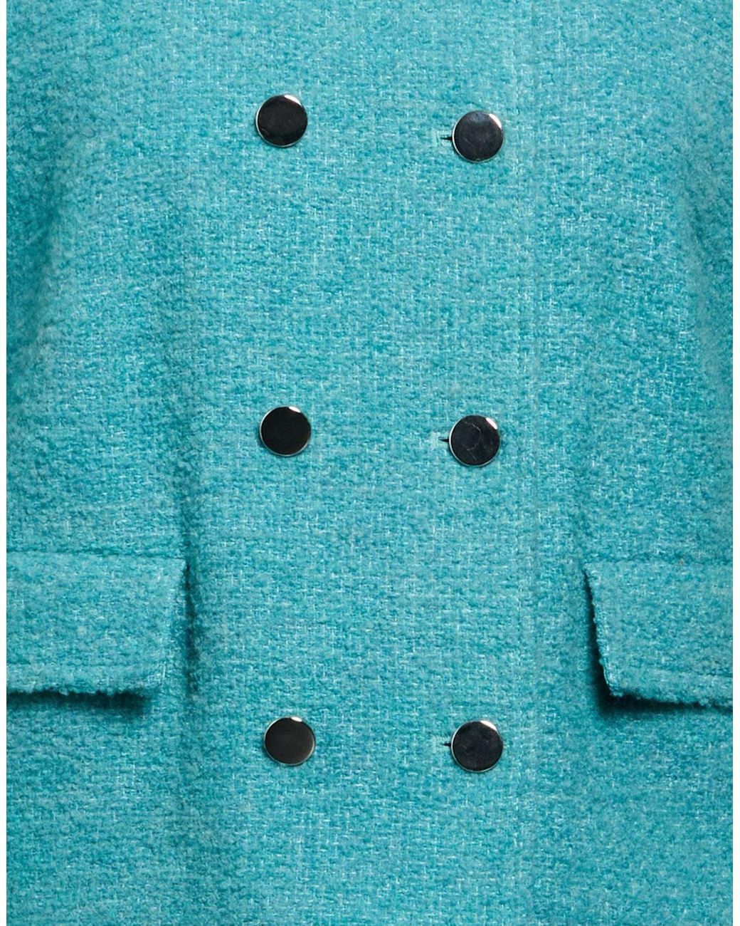Boss Blue Jacket Polyacrylic, Wool, Polyester