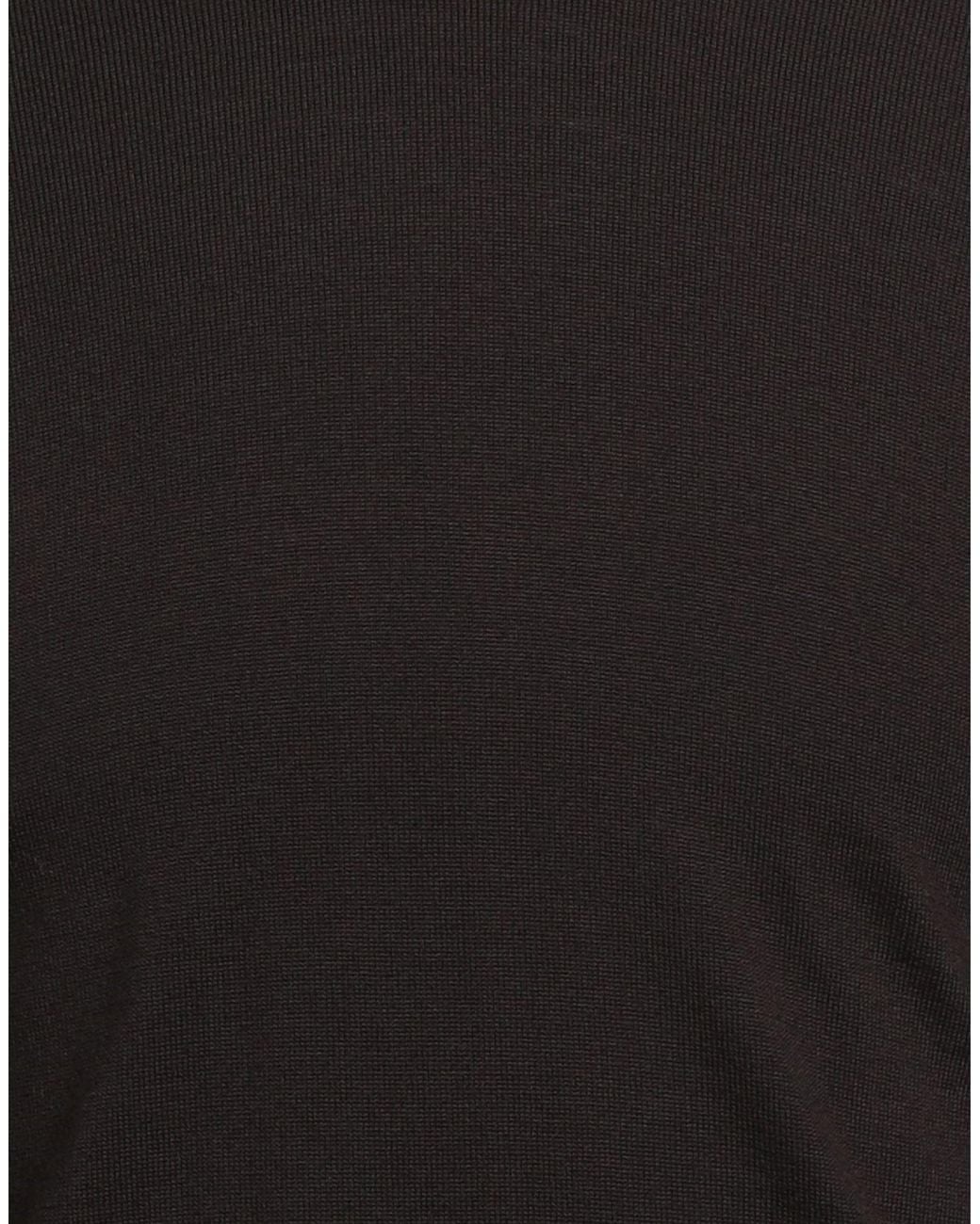 Alpha Studio Black Turtleneck for men