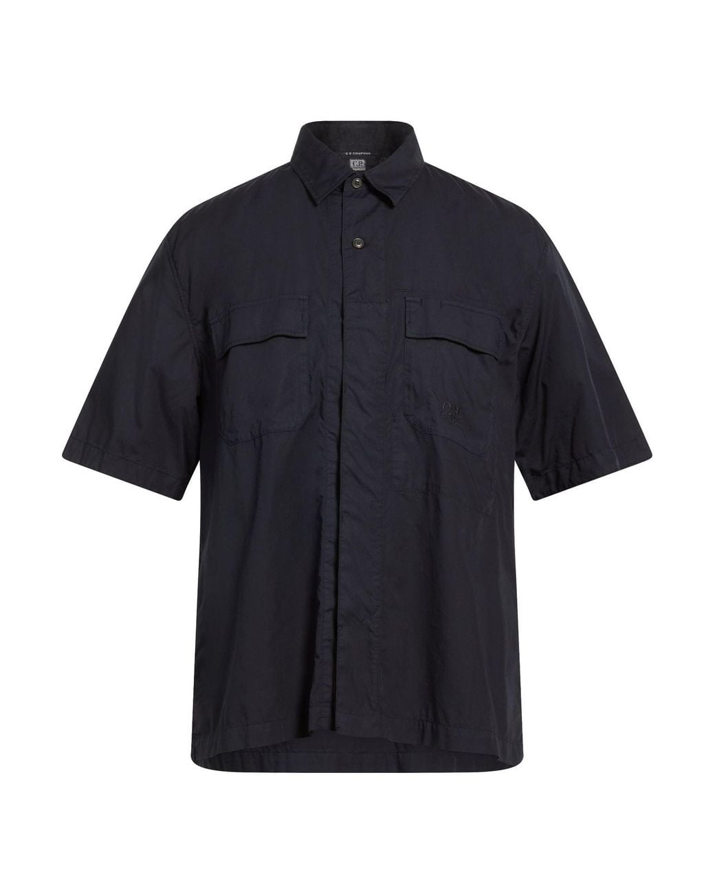 C P Company Blue Midnight Shirt Cotton for men