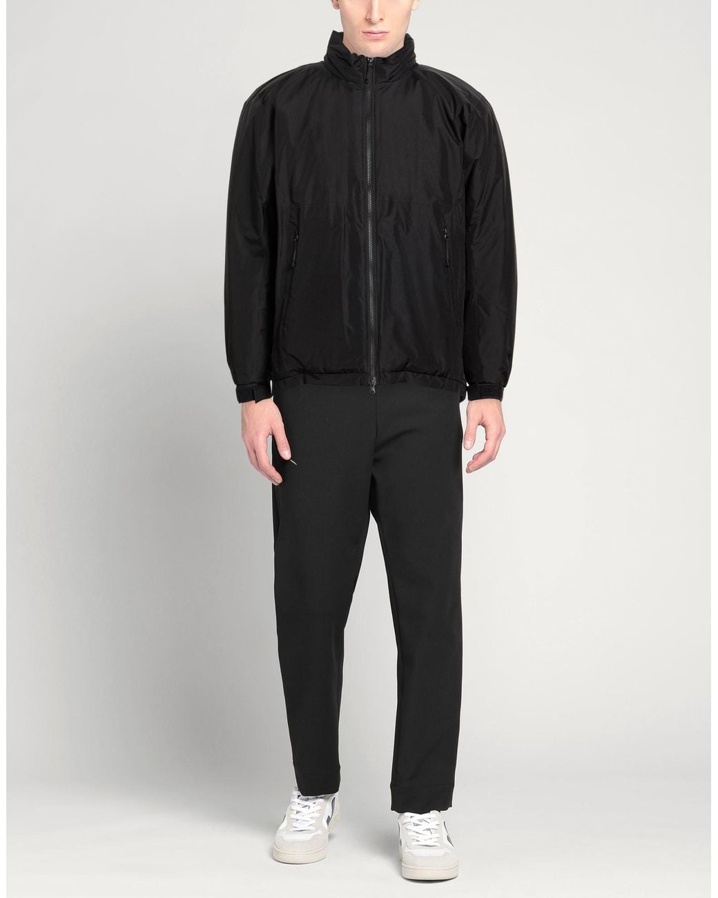 Goldwin Black Jacket Nylon for men