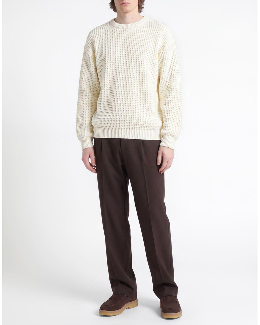 FAMILY FIRST White Sweater Wool, Polyamide, Acrylic for men