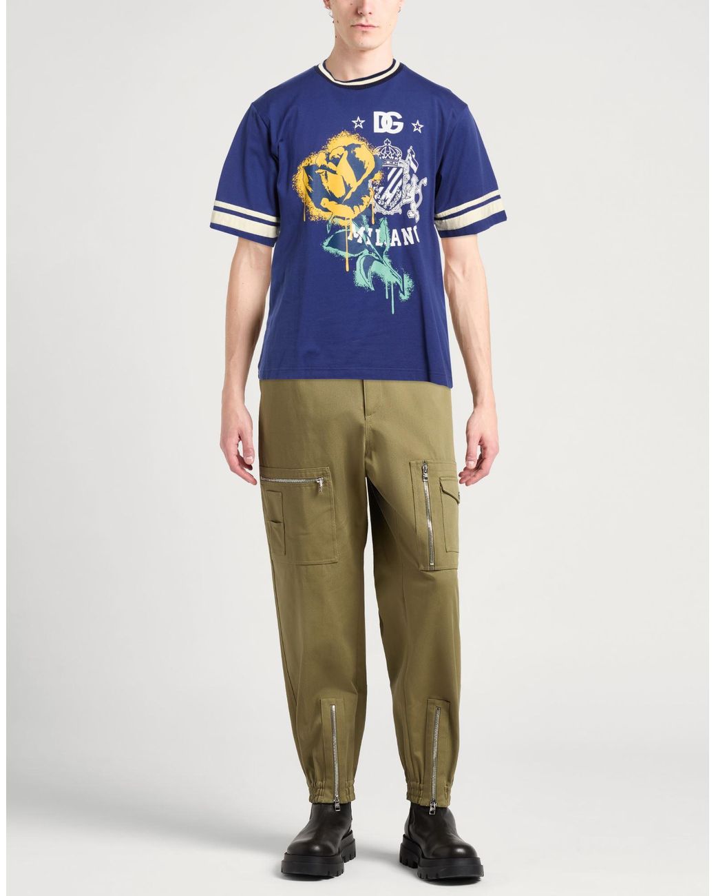 Dolce & Gabbana Blue T-Shirt for men