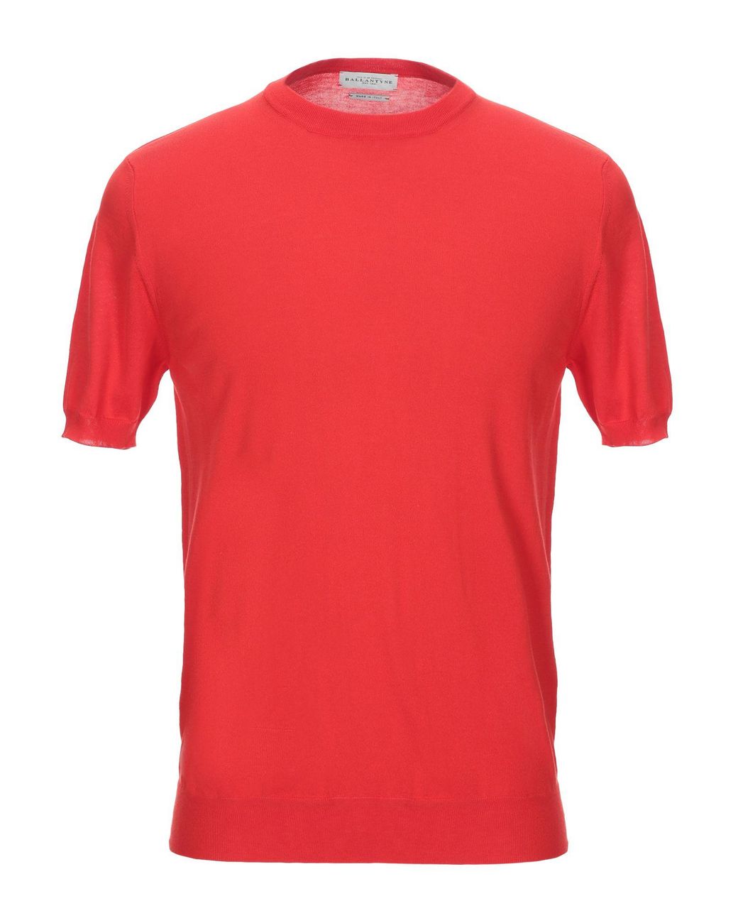 Ballantyne Red Sweater Cotton for men