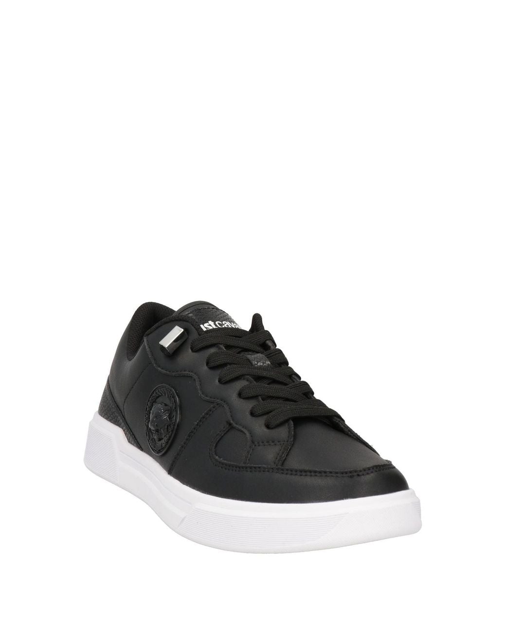 Just Cavalli Black Sneakers Polyurethane for men