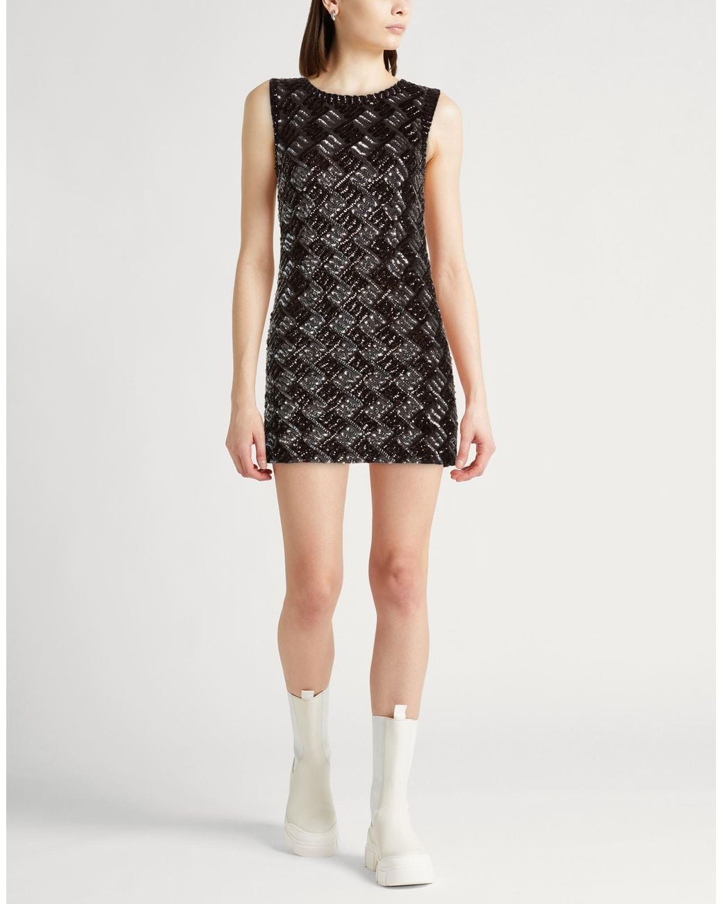 P.A.R.O.S.H. Black Mini Dress