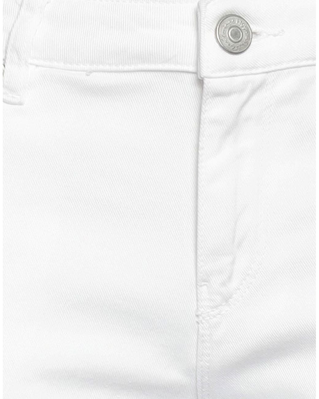 PT Torino White Pants Cotton, Elastane