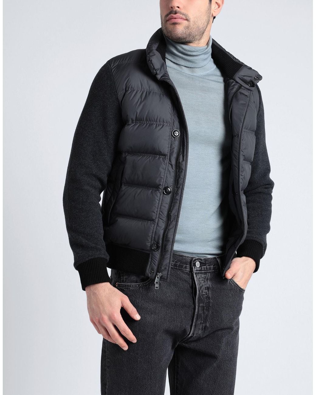 Woolrich Black Puffer for men