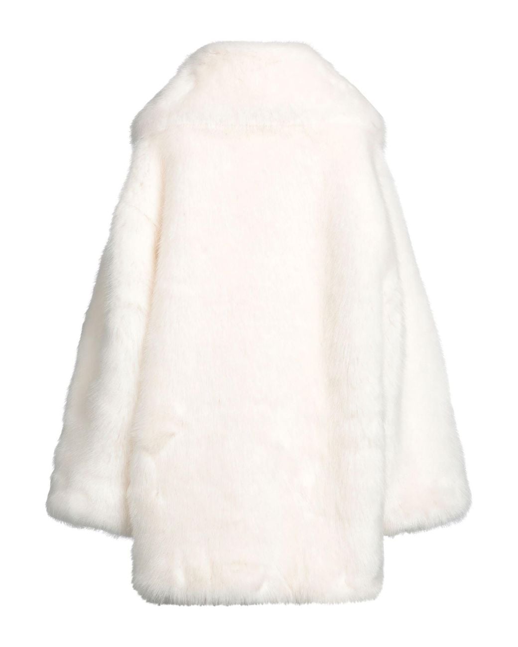 DSquared² White Shearling- & Kunstfell