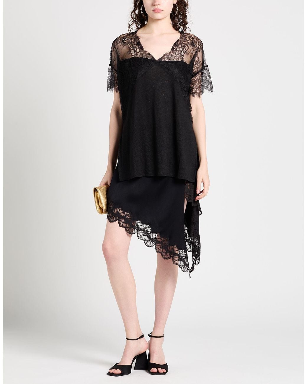 Top Kangra de color Black
