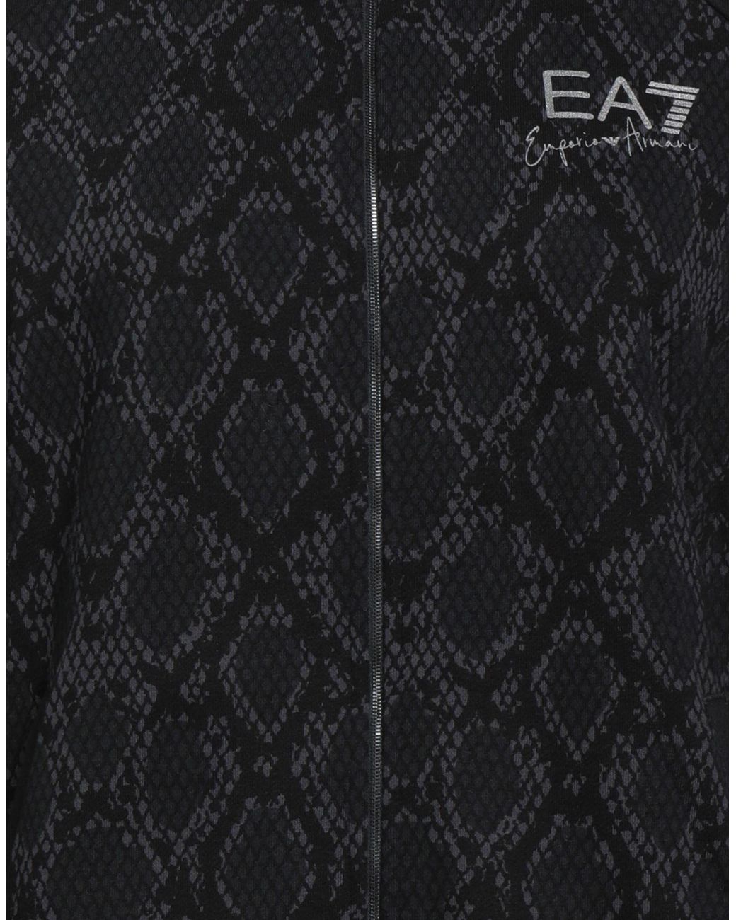EA7 Black Sweatshirts