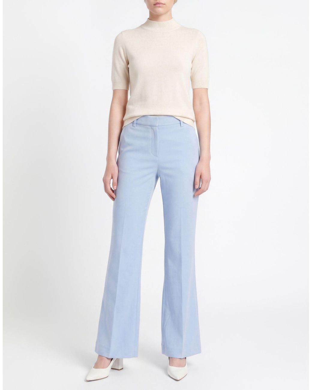 True Royal Blue Pants Viscose, Elastane