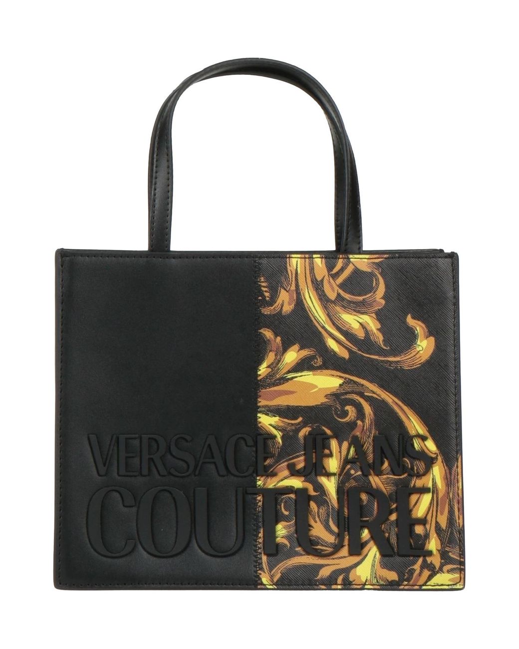 Versace Jeans Couture Handbag in Black | Lyst