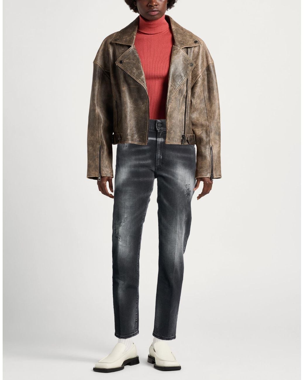 Dondup Gray Jeans Cotton, Elastane