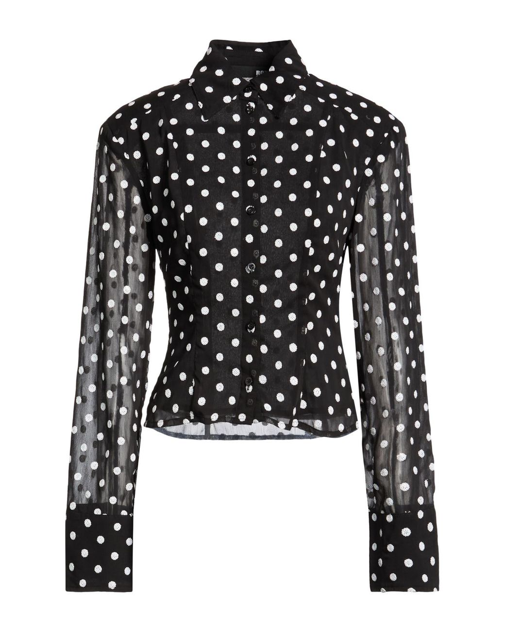 ROTATE BIRGER CHRISTENSEN Black Shirt