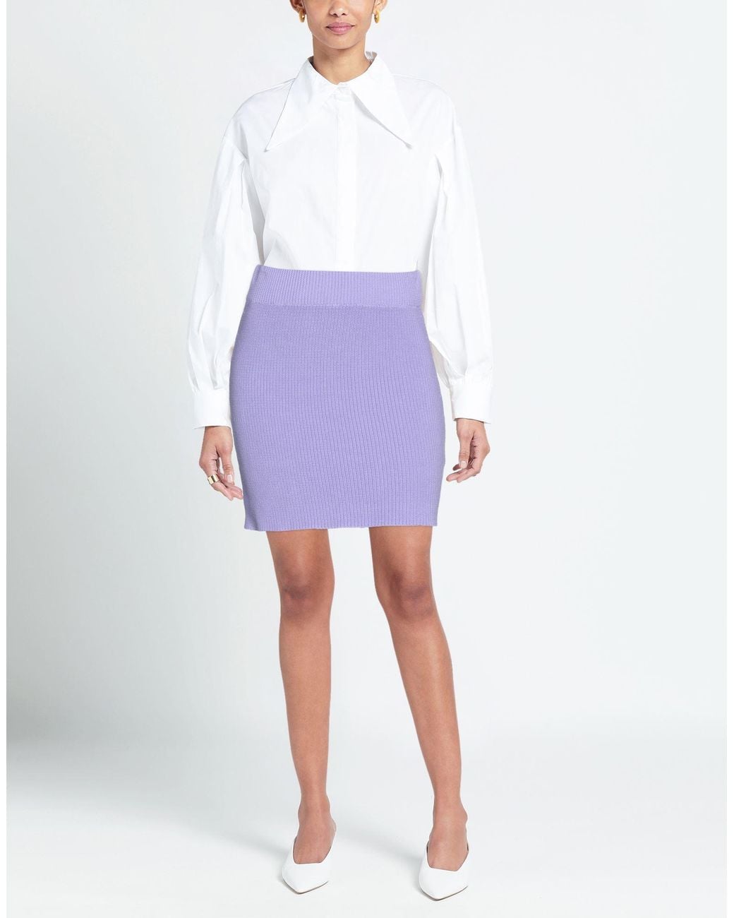 ViCOLO Purple Mini Skirt