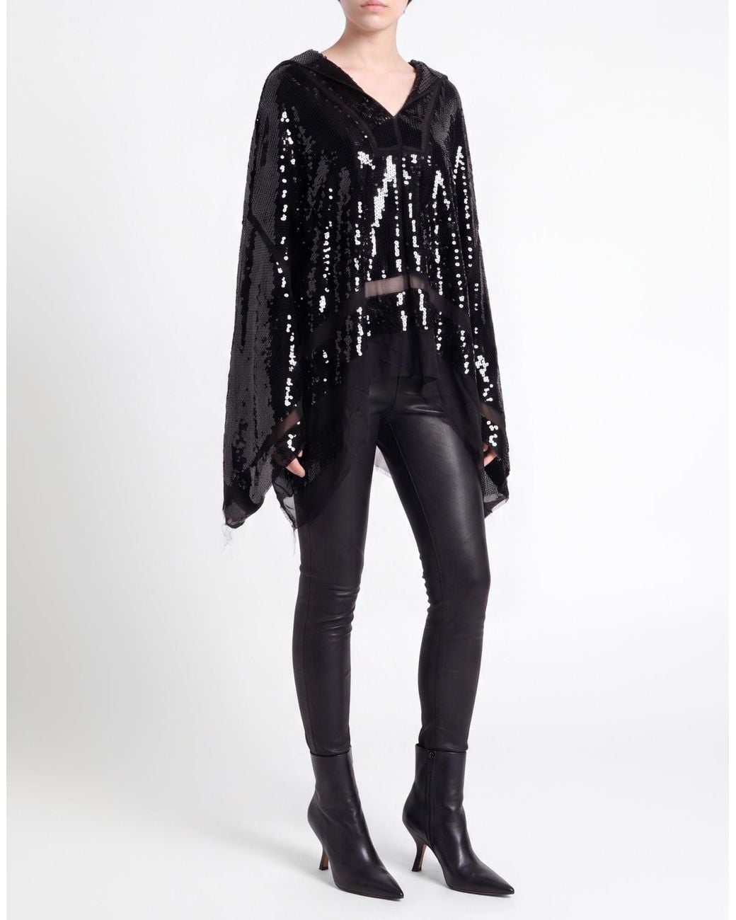 Top Rick Owens de color Black