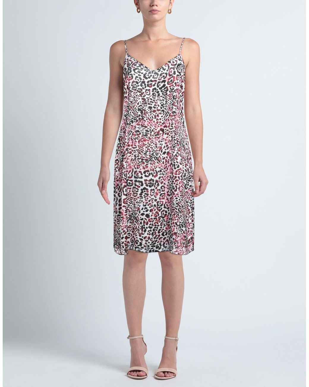 Gaelle Paris Purple Midi Dress