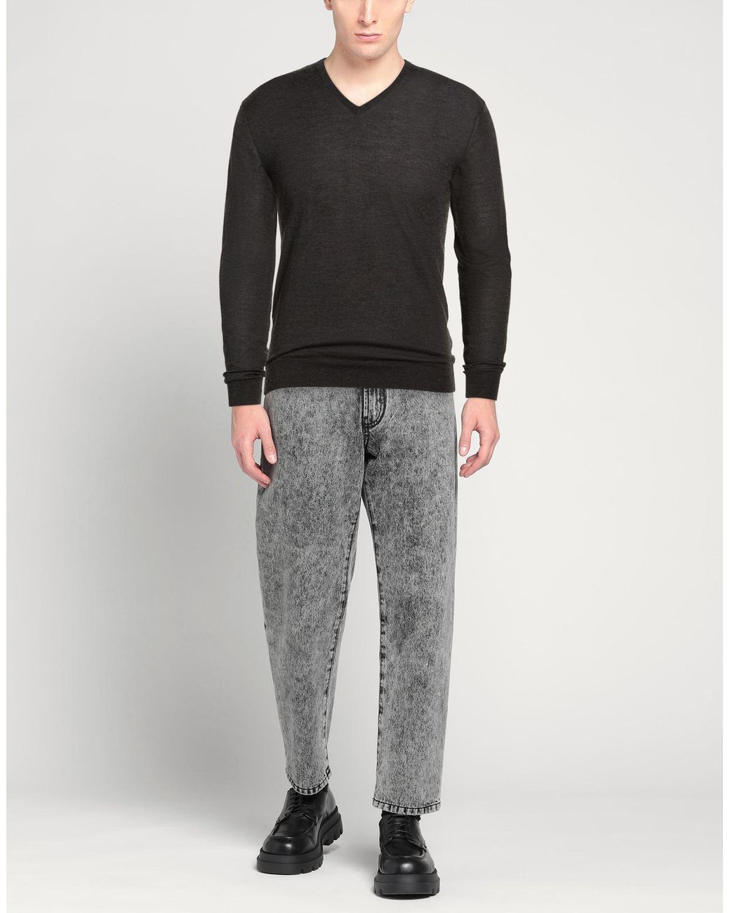 Aragona Black Jumper for men
