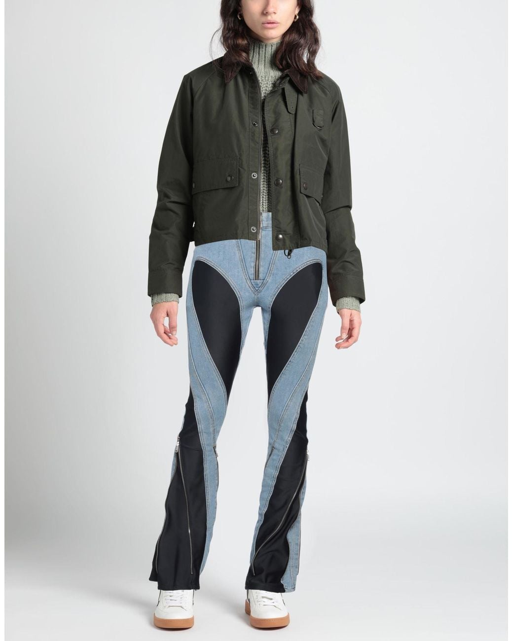 Mugler Blue Jeans