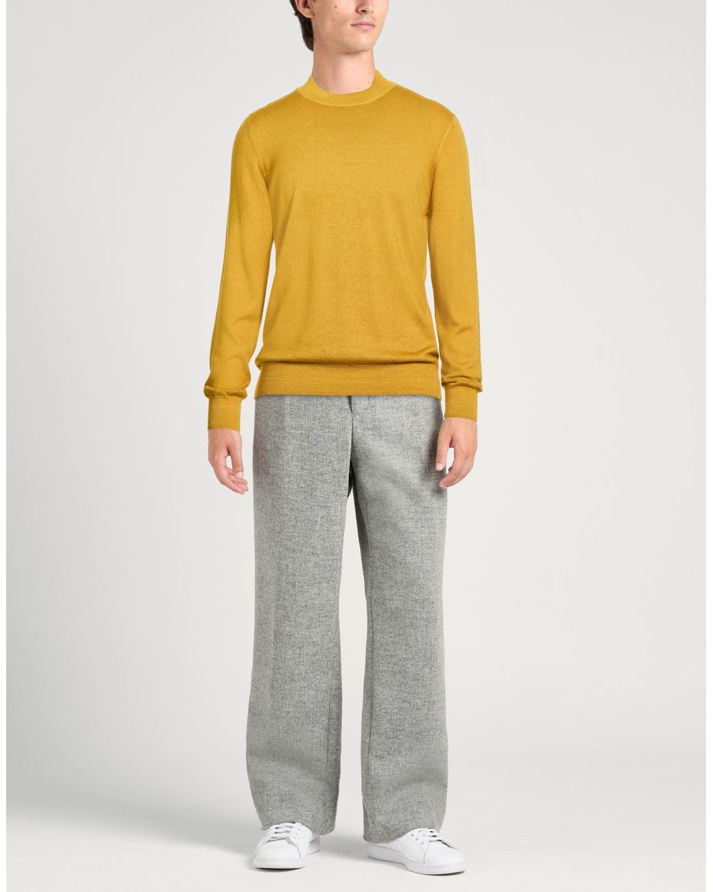 Gran Sasso Yellow Turtlenecks for men