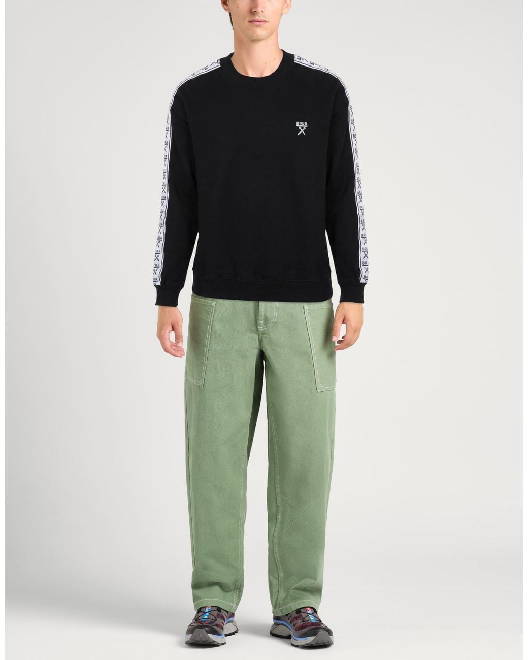 Berna Blue Sweatshirt Cotton, Polyester for men